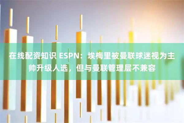 在线配资知识 ESPN：埃梅里被曼联球迷视为主帅升级人选，但与曼联管理层不兼容